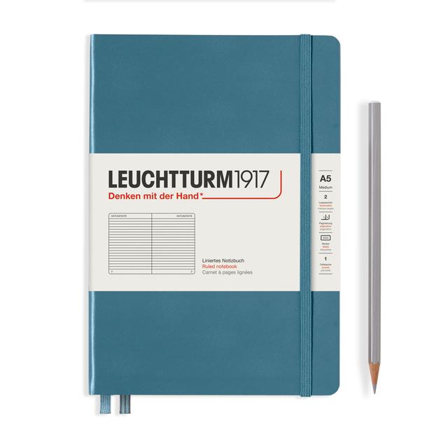 CAIET A5 DICTANDO COPERTA RIGIDA ALBASTRU PIATRA LEUCHTTURM CAIET A5 DICTANDO COPERTA RIGIDA ALBASTRU PIATRA LEUCHTTURM